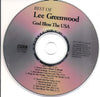 Best of Lee Greenwood / God Bless the USA by Lee Greenwood - CD Back Cover