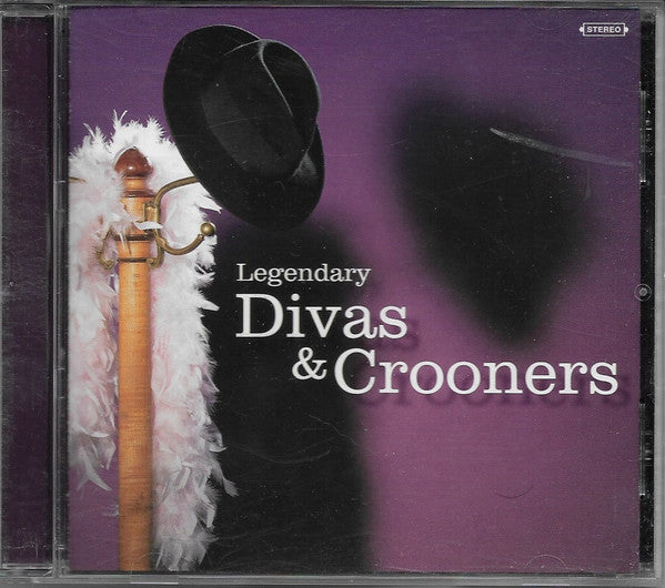 Legendary Divas & Crooners by Various - CD Album Cover