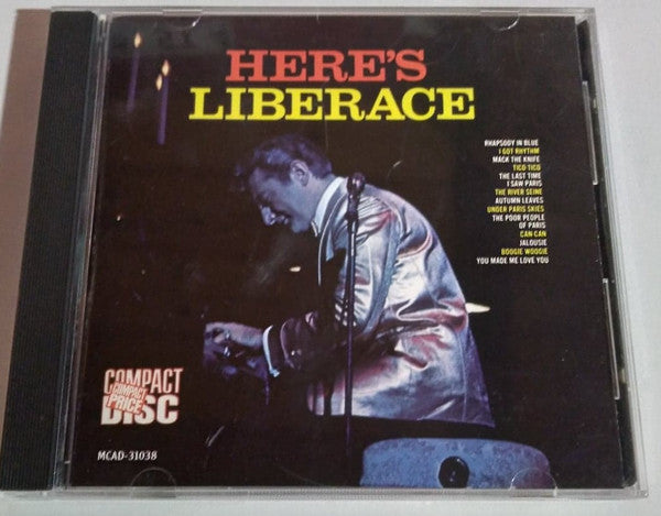 Here's Liberace by Liberace - CD Album Cover