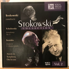 Symphony No. 4 / Etude In C-Sharp Minor by Leopold Stokowski, Pyotr Ilyich Tchaikovsky, Alexander Scriabin, The American Symphony Orchestra (CD)