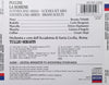 La Bohème Scenes And Arias by Giacomo Puccini, Renata Tebaldi, Carlo Bergonzi, Ettore Bastianini, Gianna D'Angelo, Cesare Siepi, Tullio Serafin - CD Back Cover