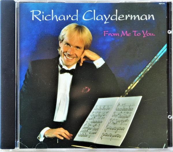 From Me To You by Richard Clayderman - CD Album Cover