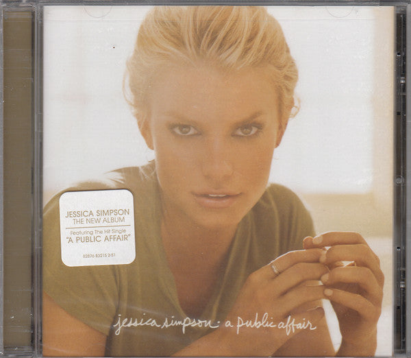 A Public Affair by Jessica Simpson - CD Album Cover