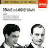 Mozart: Horn Concertos Nos. 2 & 3 - Divertimento K334 by Aubrey Brain, Dennis Brain, Wolfgang Amadeus Mozart - CD Album Cover