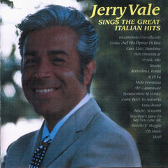Sings The Great Italian Hits by Jerry Vale (CD)