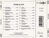 Stars & Hits by Various - CD Back Cover