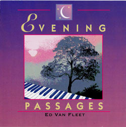 Evening Passages by Ed Van Fleet - CD Album Cover