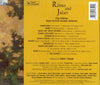 Romeo And Juliet by Cliff Eidelman, Royal Scottish National Orchestra - CD Back Cover