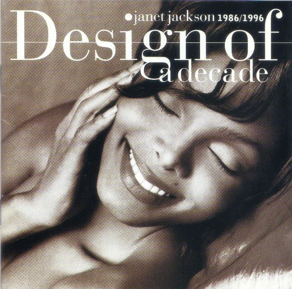 Design Of A Decade 1986 / 1996 by Janet Jackson - CD Album Cover