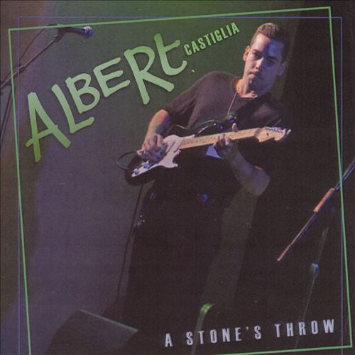 A Stone's Throw by Albert Castiglia - CD Album Cover