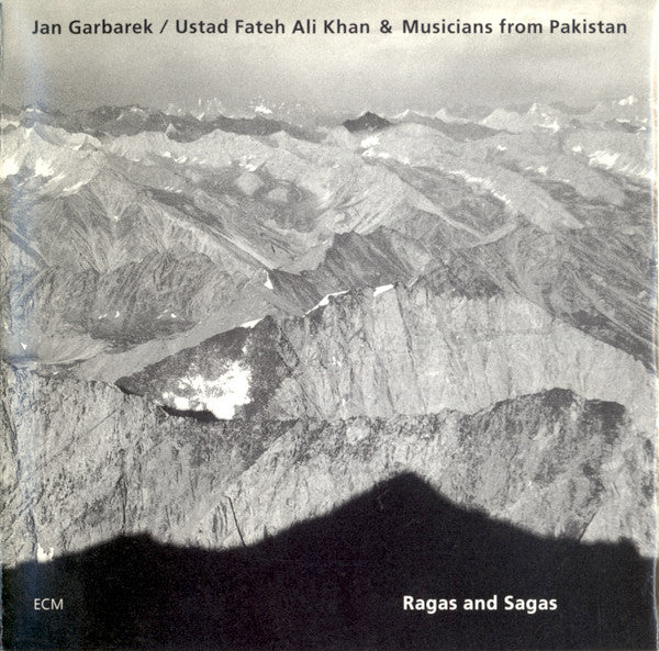 Ragas And Sagas by Jan Garbarek, Ustad Fateh Ali Khan (2), Musicians from Pakistan - CD Album Cover