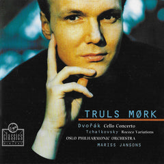 Cello Concerto / Rokoko Variations by Antonín Dvořák, Pyotr Ilyich Tchaikovsky, Truls Mørk, Oslo Filharmoniske Orkester, Mariss Jansons (CD)