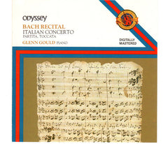 Bach Recital - Italian Concerto - Partita, Toccata by Johann Sebastian Bach, Glenn Gould (CD)