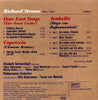 Four Last Songs by Richard Strauss, Elisabeth Schwarzkopf, Philharmonia Orchestra, Otto Ackermann - CD Back Cover