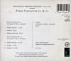 Piano Concertos 21 & 25 by Wolfgang Amadeus Mozart, Diana Ambache, Ambache Chamber Orchestra - CD Back Cover