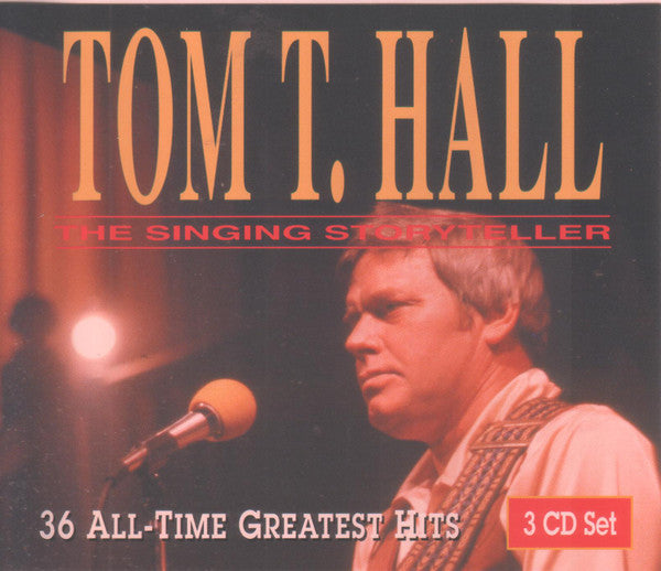 The Singing Storyteller by Tom T. Hall - CD Album Cover