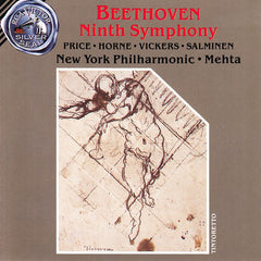 Symphony No. 9 In D Minor, Op. 125 „Choral“ by Ludwig Van Beethoven, Zubin Mehta, New York Philharmonic (CD)