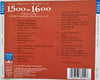 Century Classics III: 1500-1600 by Various - CD Back Cover