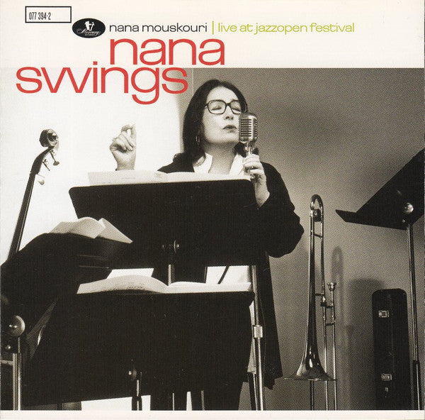 Nana Swings by Nana Mouskouri - CD Album Cover