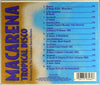 Macarena Tropical Disco by The Countdown Dance Masters - CD Back Cover