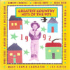 Greatest Country Hits Of The 90's, 1992 by Various - CD Album Cover