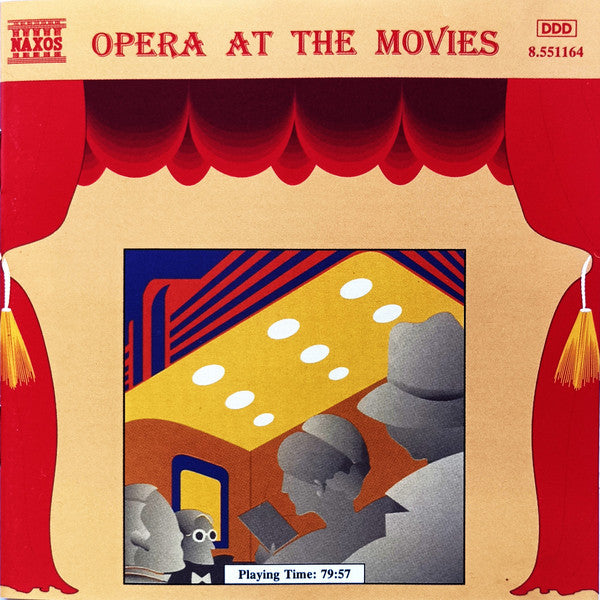 Opera At The Movies by Various - CD Album Cover