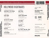 Hollywood Nightmares by Various - CD Back Cover
