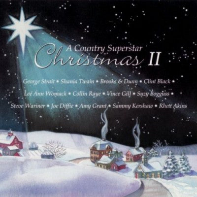 A Country Superstar Christmas II  by Various - CD Album Cover
