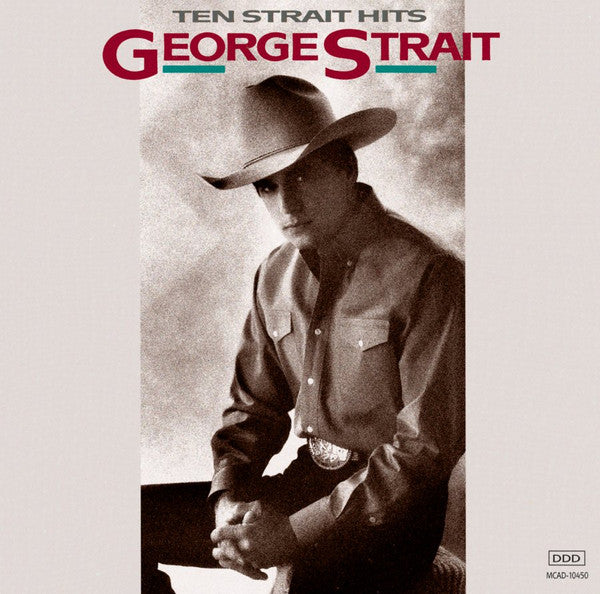 Ten Strait Hits by George Strait - CD Album Cover