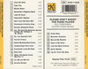 Please Don't Shoot The Piano Player - Old Fashioned Player Piano Music by Unknown Artist - CD Back Cover