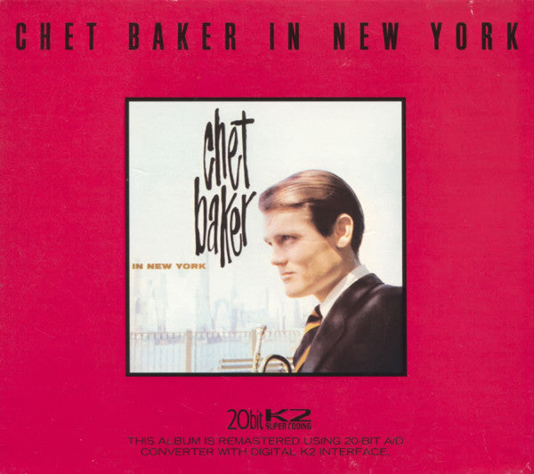 Chet Baker In New York by Chet Baker - CD Album Cover
