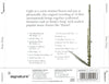 Pure Flute by Unknown Artist - CD Back Cover