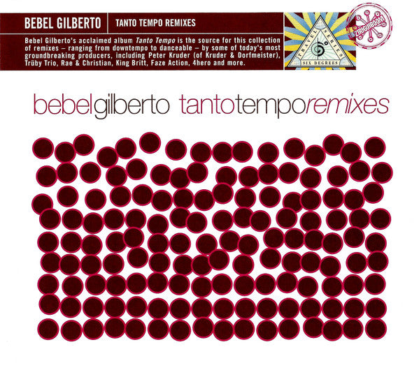 Tanto Tempo Remixes by Bebel Gilberto - CD Album Cover