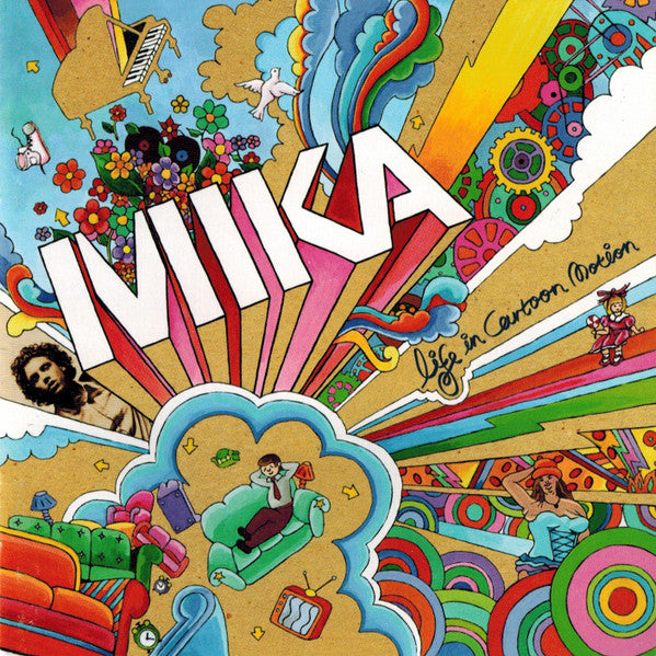 Life In Cartoon Motion by MIKA (8) - CD Album Cover