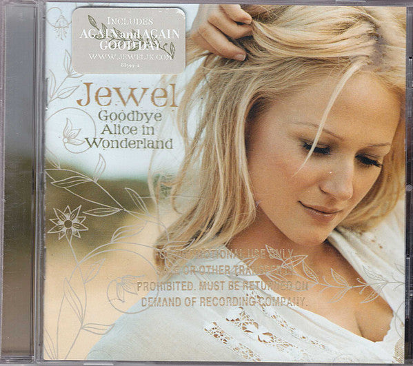 Goodbye Alice In Wonderland by Jewel - CD Album Cover