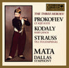 The Three Heroes! (Lt. Kijé / Háry János / Till Eulenspiegel) by Sergei Prokofiev, Zoltán Kodály, Richard Strauss, Eduardo Mata, Dallas Symphony Orchestra - CD Album Cover