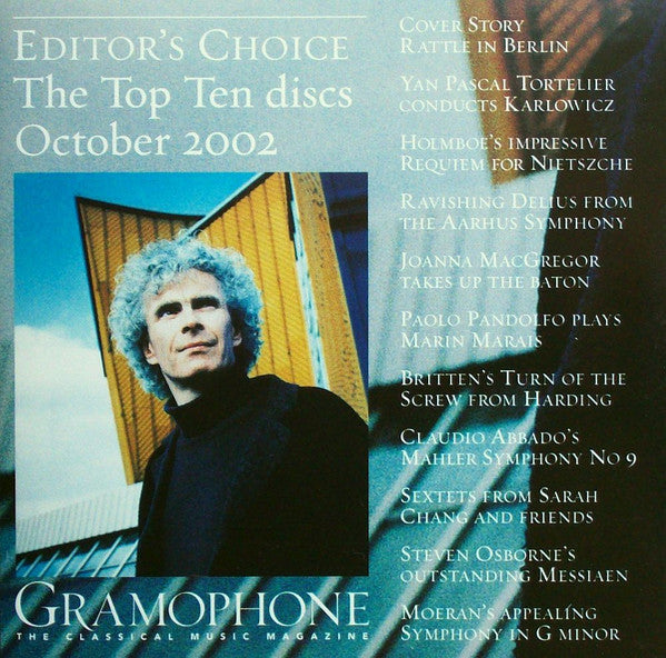 Gramophone Editor's Choice: October 2002 by Various - CD Album Cover