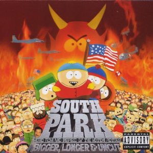 Music From And Inspired By The Motion Picture South Park: Bigger, Longer & Uncut by Various - CD Album Cover