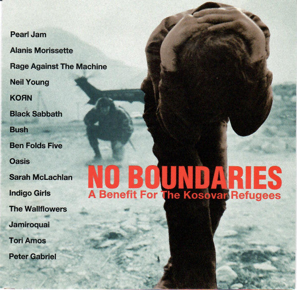 No Boundaries (A Benefit For The Kosovar Refugees) by Various - CD Album Cover
