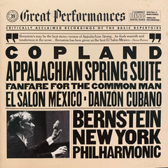 Appalachian Spring Suite / Fanfare For The Common Man / El Salón México / Danzón Cubano by Aaron Copland, Leonard Bernstein, New York Philharmonic (CD)