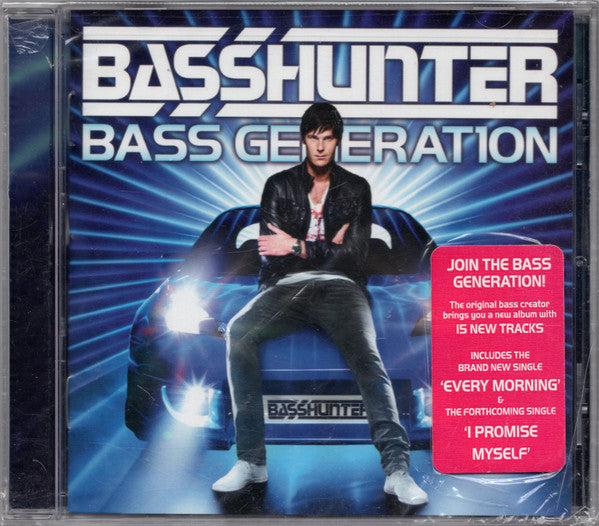 Bass Generation by Basshunter - CD Album Cover