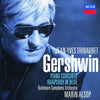 Piano Concerto / Rhapsody In Blue by Jean-Yves Thibaudet, George Gershwin, Baltimore Symphony Orchestra, Marin Alsop - CD Album Cover