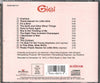 Gigi (...The Original Broadway Cast Recording) by Various - CD Back Cover
