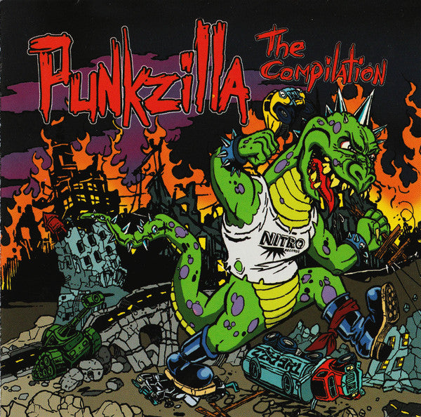 Punkzilla The Compilation by Various - CD Album Cover