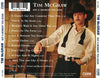 Not A Moment Too Soon by Tim McGraw - CD Back Cover