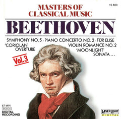 Masters Of Classical Music, Vol.3: Beethoven by Ludwig van Beethoven (CD)