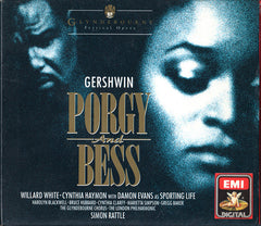 Porgy And Bess by George Gershwin, Willard White, Cynthia Haymon, Damon Evans, Harolyn Blackwell, Bruce Hubbard, Cynthia Clarey, Marietta Simpson, Gregg Baker, Glyndebourne Festival Chorus, London Philharmonic Orchestra, Sir Simon Rattle (CD)