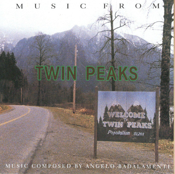 Music From Twin Peaks by Angelo Badalamenti - CD Album Cover