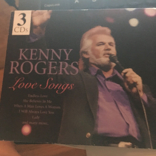 Love Songs by Kenny Rogers - CD Album Cover