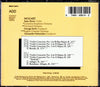 The Violin Concertos by Wolfgang Amadeus Mozart, Isaac Stern, Columbia Symphony Orchestra, The Cleveland Orchestra, George Szell, English Chamber Orchestra, Alexander Schneider - CD Back Cover
